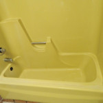 Yellow Bathtub Before